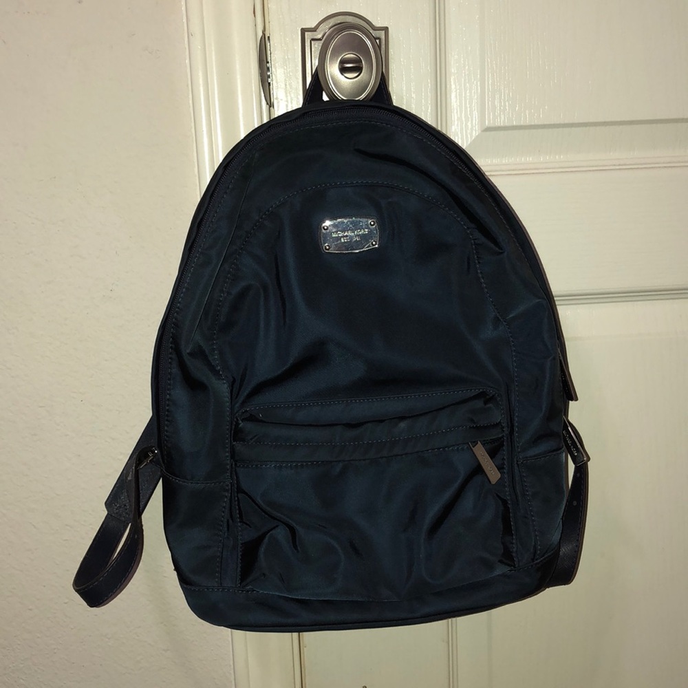 Michael Kors Backpack Navy-blue/silver